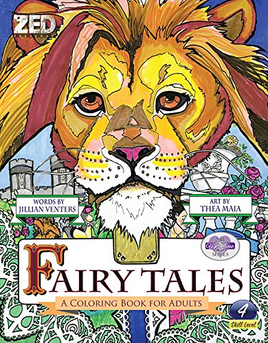 Fairy Tales: A Coloring Book for Adults, A We Time Series Level 4