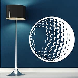 Vistas 3D Pelota De Golf Vinilo Arte Mural De Pared Hogar Sala De Estar