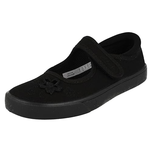 clarks kids plimsolls