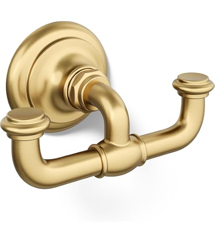 Amazon.com: Kohler 72572-2MB Artifacts® Double Robe Hook, Vibrant