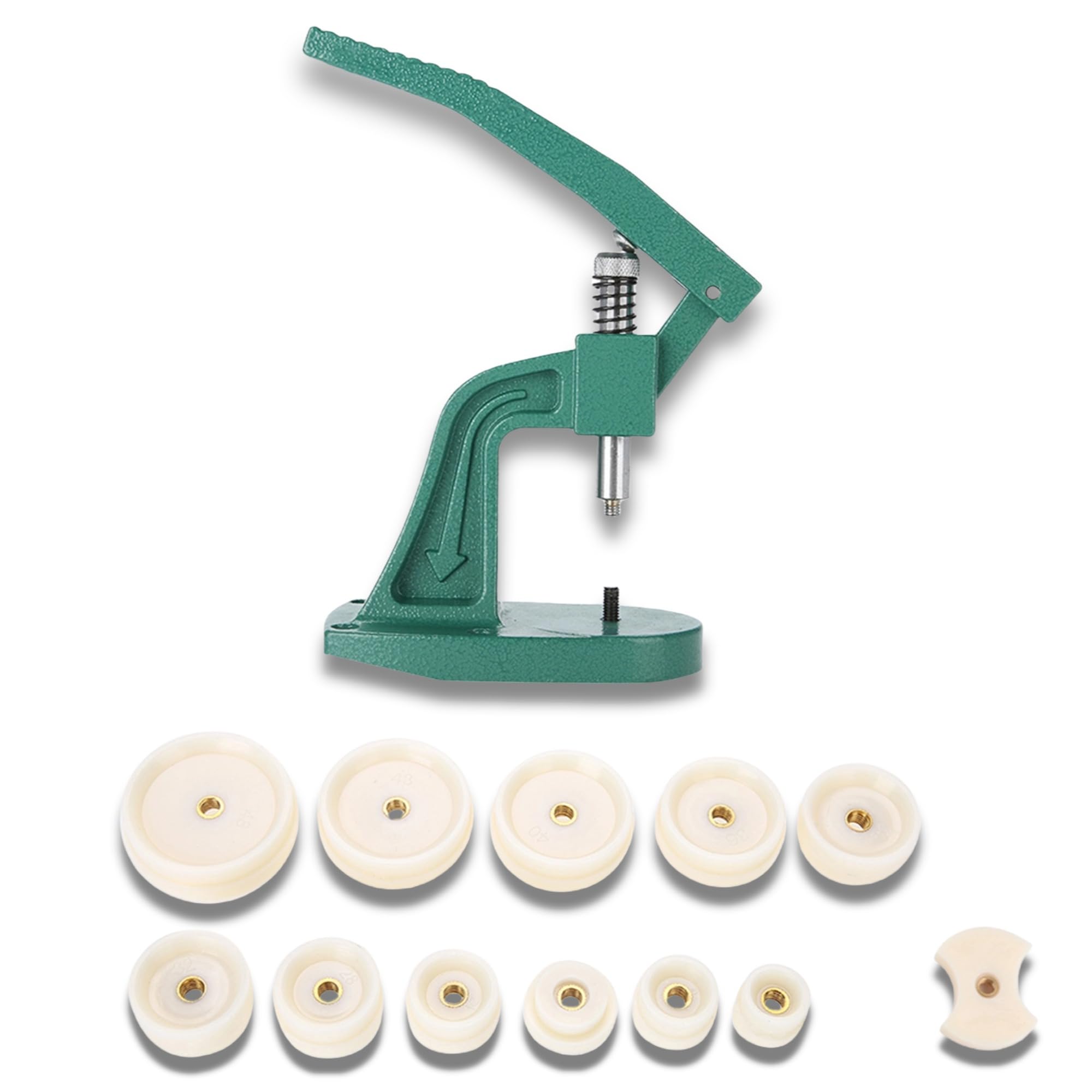 Semme Watch Press Tool, Watch Back Case Closer Watchmaker Pressing Bezel Press with Dies Repair Tools For Close Snap Off Capper