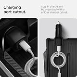 Spigen Tesla Model 3/Y Armrest Centre Console Organiser Tray Black Carbon view 4
