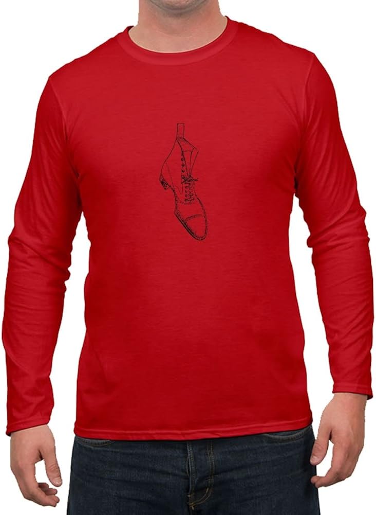 Amazon.com: Men High Denim Boots Designed Stylish Casual Red T-shirtby