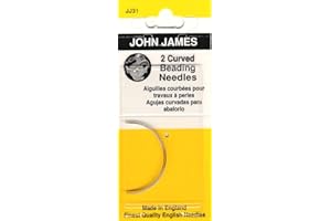 COLONIAL NEEDLE Notions - In Network Curved Beading Needles-2/Pkg