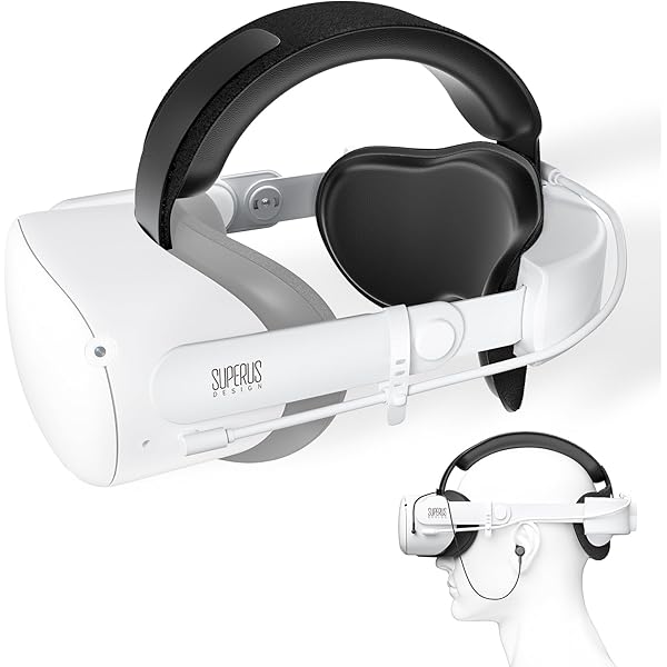 Meta Quest 2 Elite Strap with Battery for Extended VR Playtime