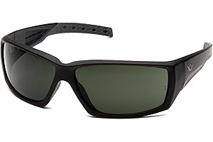 Venture Gear Overwatch Shooting Safety Sunglasses, Forest Gray Anti-Fog Lens
