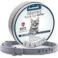 Advanllent Flea Collar for Cats, Flea and Tick Collars for Cats and Kittens, 8 Month Protection, Gray, 1 Pack CAT