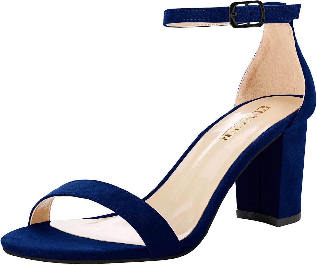 high heel chunky sandals