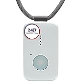 Medical Guardian MGMini | Medical Alert Device for Seniors | Water-Resistant, Emergency Call Button, 24/7 Monitoring, Step Counter, GPS Tracking | Monthly Subscription Required | Pearl