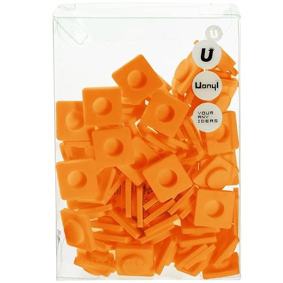 Upixel WY-B001-TE Handtasche aus Leinen, Beige/orange