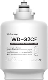 Waterdrop WD-G2CF Filter 12 Month Replacement for WD-G2-B WD-G2-W RO System view 1