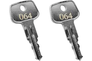 Hugexpen N064 Key Replacement for Thule Rack Core, Key Cylinder for Bike Rack Lock, Roof Cargo Lock, Roof Rack Locks, Cross Bars, Towers, Ski Rack Etc