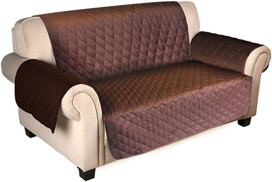 Hoxekle Waterproof Quilted Sofa Covers Dogs Pets Kids AntiSlip Couch