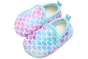 Lisdwde Kids Winter Indoor Household Shoes Toddler Boys Girls House Slippers Warm Socks for Kids