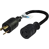 Conntek PL620L630 L6-20P Male Plug to L6-30R Female Connector Locking Adapter Cord
