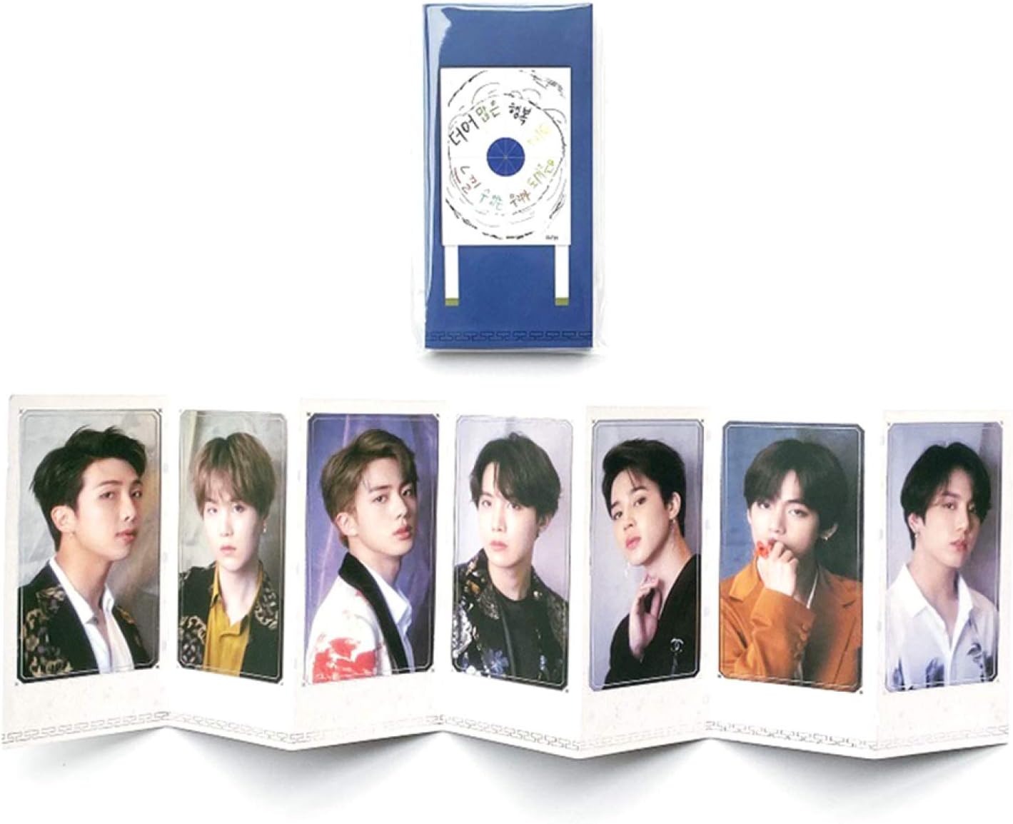 Shengshi Original Kpop BTS 2019 Summer Package in Korea Mini Postcards Photo Cards Bangtan Boys Self-Made Photocard Photo Card Lomo Cards Gift Set for BTS Army(Style 2)(None one Size H02)