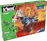 K'NEX Beasts Alive - X-Flame Building Set with Motorized Movement and Builds 3 Designs - 362 Pieces - 1 Pack