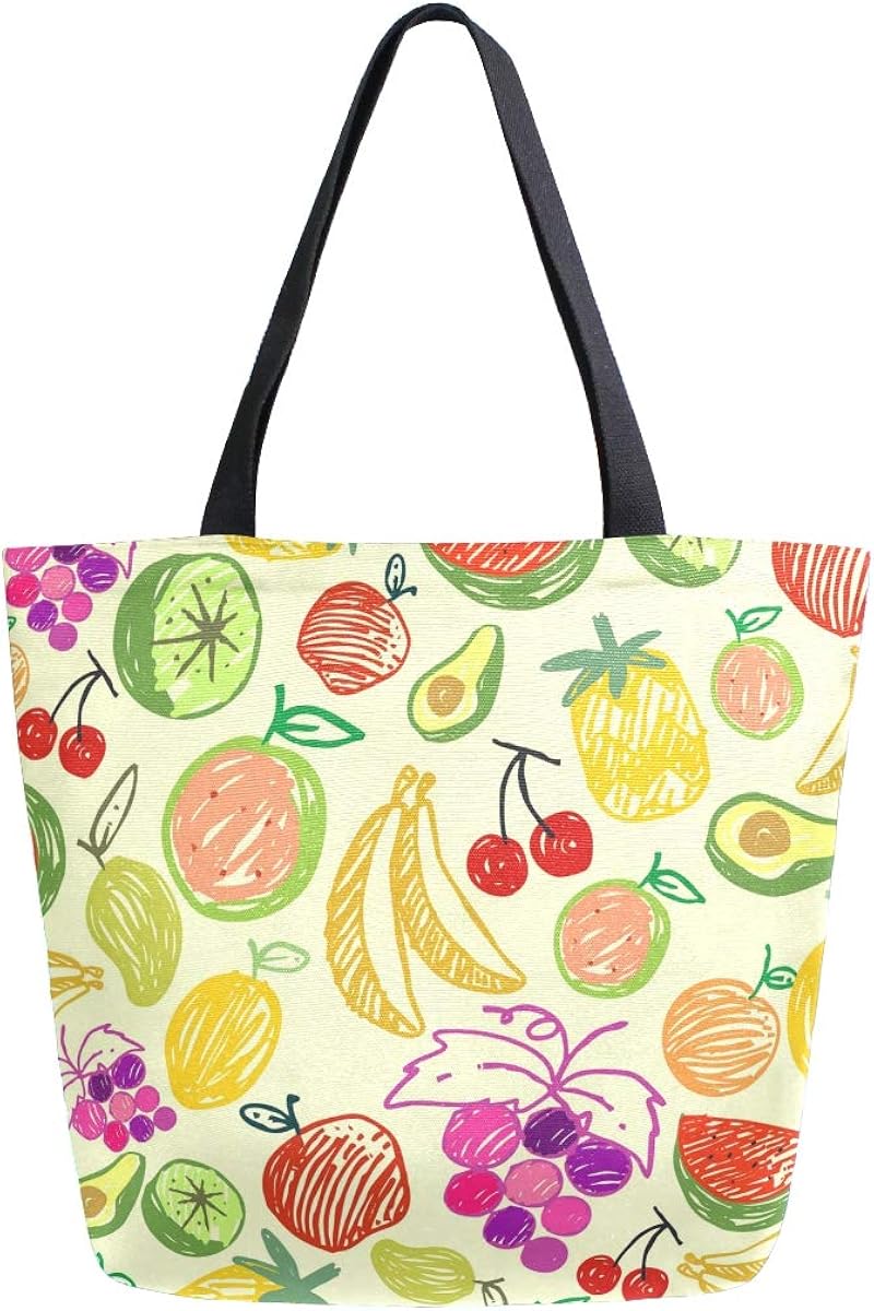 Cotton Fabric Reusable Cloth Bags Tote Bags for School