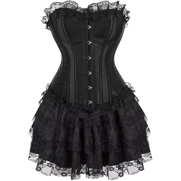 最終値下げ　ruffled bustier pants dress Amazon.com: Sunidol Womens Corset Dress Two Piece Set Off