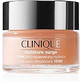 Clinique Moisture Surge 100H Auto-Replenishing Hydrator Oil Free Face Moisturizer With Hyaluronic Acid For All Skin Types | H