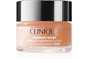 Clinique Moisture Surge 100H Auto-Replenishing Hydrator Oil Free Face Moisturizer | With Hyaluronic Acid, Aloe Bioferment and Vitamins C + E | For All Skin Types | Hydrating + Moisturizing