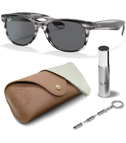 Amazon.com: Ray-Ban RB4323 Square Shape Sunglasses with Official