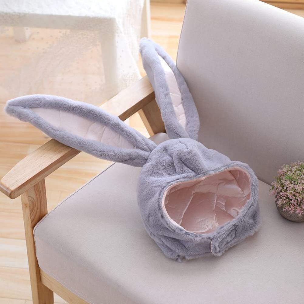 Cuteboom Rabbit Hat Eastern Bunny Hat Bunny Ears Funny Party Hats Holiday Hat Cute Costume for Men and Women (Pink): Clothing