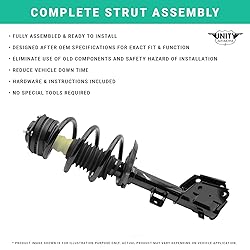 UNITY AUTOMOTIVE 11287 Front Left Complete Strut