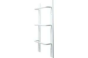 Redi-Exit Fire Escape Ladder – Ladders for Egress Basement Window Well Covers Outside, Small Ladder for Fire Emergency Home Safety, Ladder for Egress Window Steel