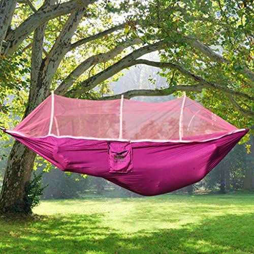 MMM& Hammock Mosquito Net Swing Bedroom Dorm Room Anti-mosquito Mesh Outdoor Camping Hanging Chairs 260*140cm ( Color : #3 )