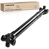 A-Premium Front Complete Drive Shaft Prop Shaft Driveshaft Assembly Compatible with Cadillac, Chevrolet, GMC Models - Escalade K1500 K2500 K3500 Suburban Tahoe Yukon, Automatic Transmission