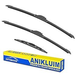 ANIKLUIM® 16"+16" Wiper Blades with 10" Rear Wiper