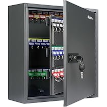 Armadietto Per Chiavi A 60 Posti Con Serratura A Codice E Chiave | Etichette Colorate | Ideale Per Casa, Ufficio O Agenzie - Foto 3