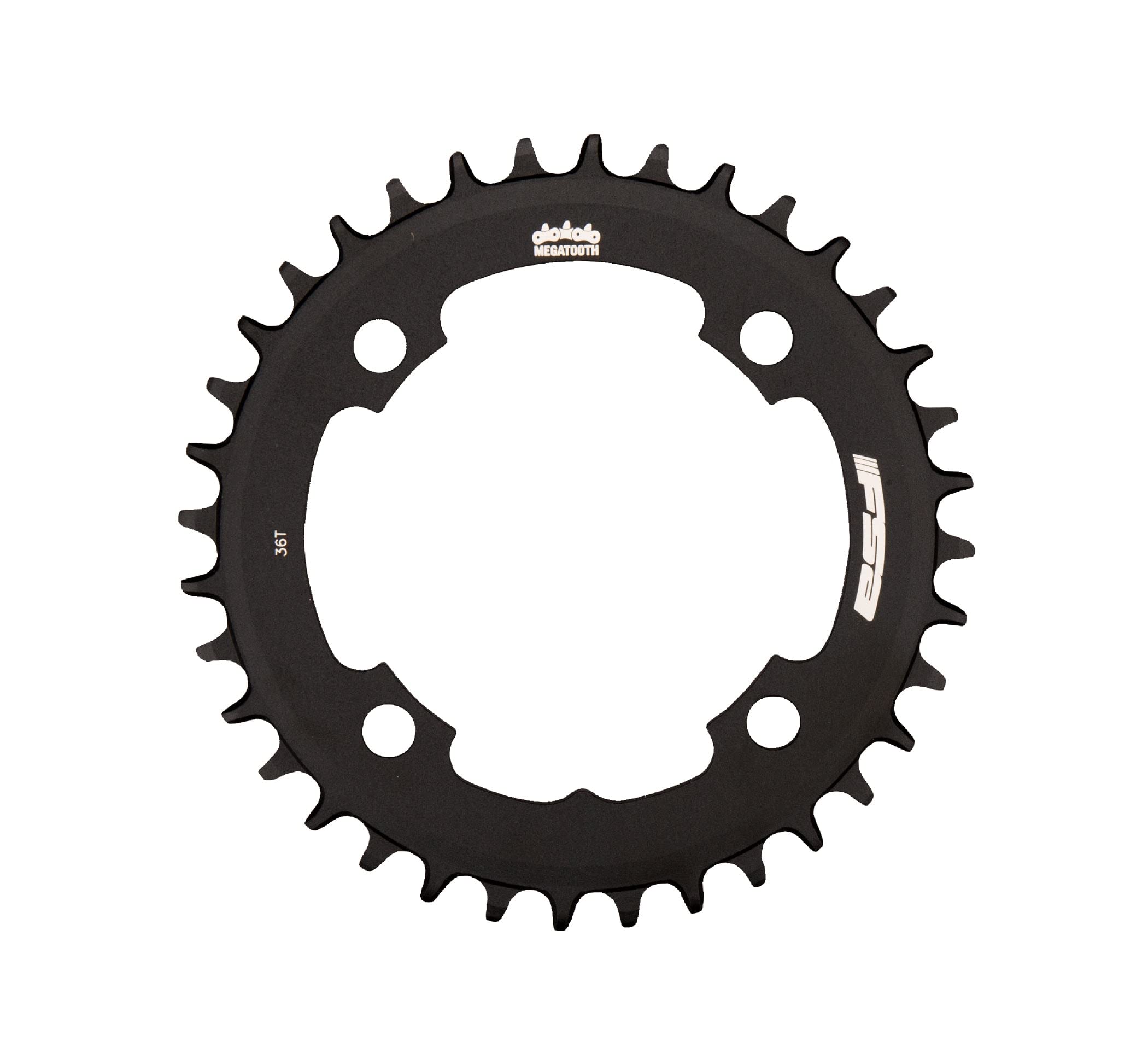 FSA Unisex Adult Megatooth 1x11 Mtb Chainring - Black, 104 × 30T