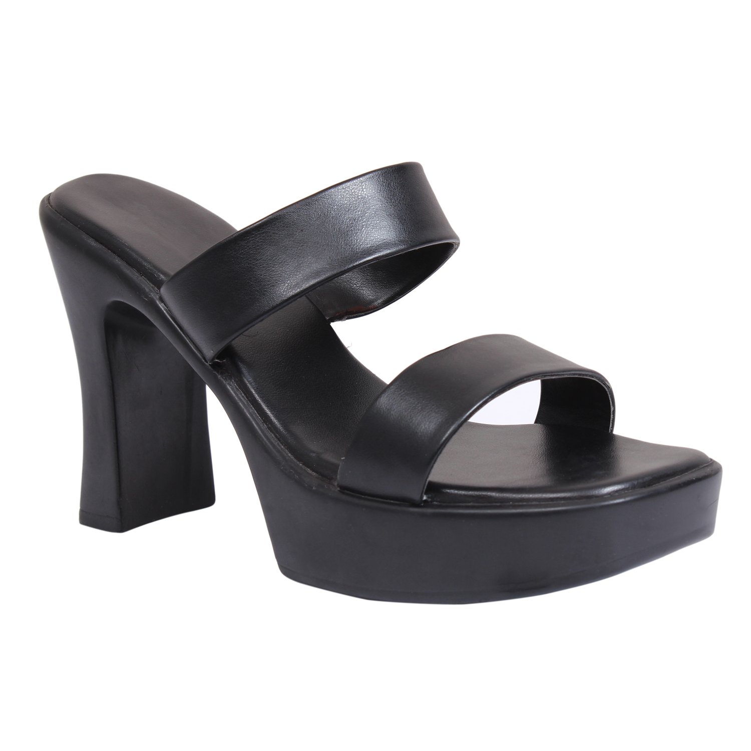 right steps women's black heels
