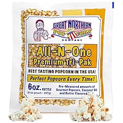 6oz Popcorn Machine Popcorn Packets - All-in-One