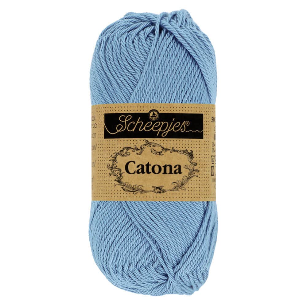 Scheepjes - Scheepjes Catona 247 Bluebird Yarn - 10x50g — image 1