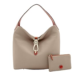 Dooney & Bourke Handbag, Pebble Grain Logo Lock