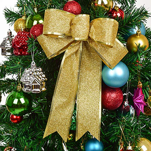 2 Lvydec+Pack+Glitter+Christmas+Decoration