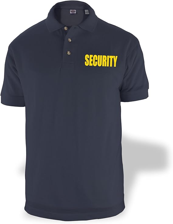First Class Poly Cotton Tactical Security Polo Shirts Security Guard
