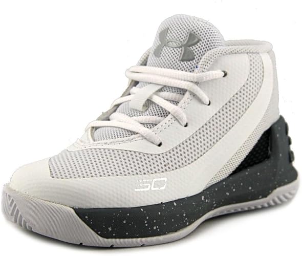 Under Armour Inf Curry 3 Niño US 8 Blanco Zapato de Baloncesto ...