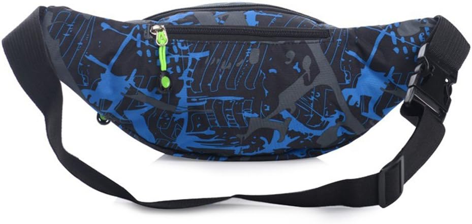 Waterproof Fanny Pack for Travel Hiking Holiday Money Hip Bag for Men Women, Blue - Image 4