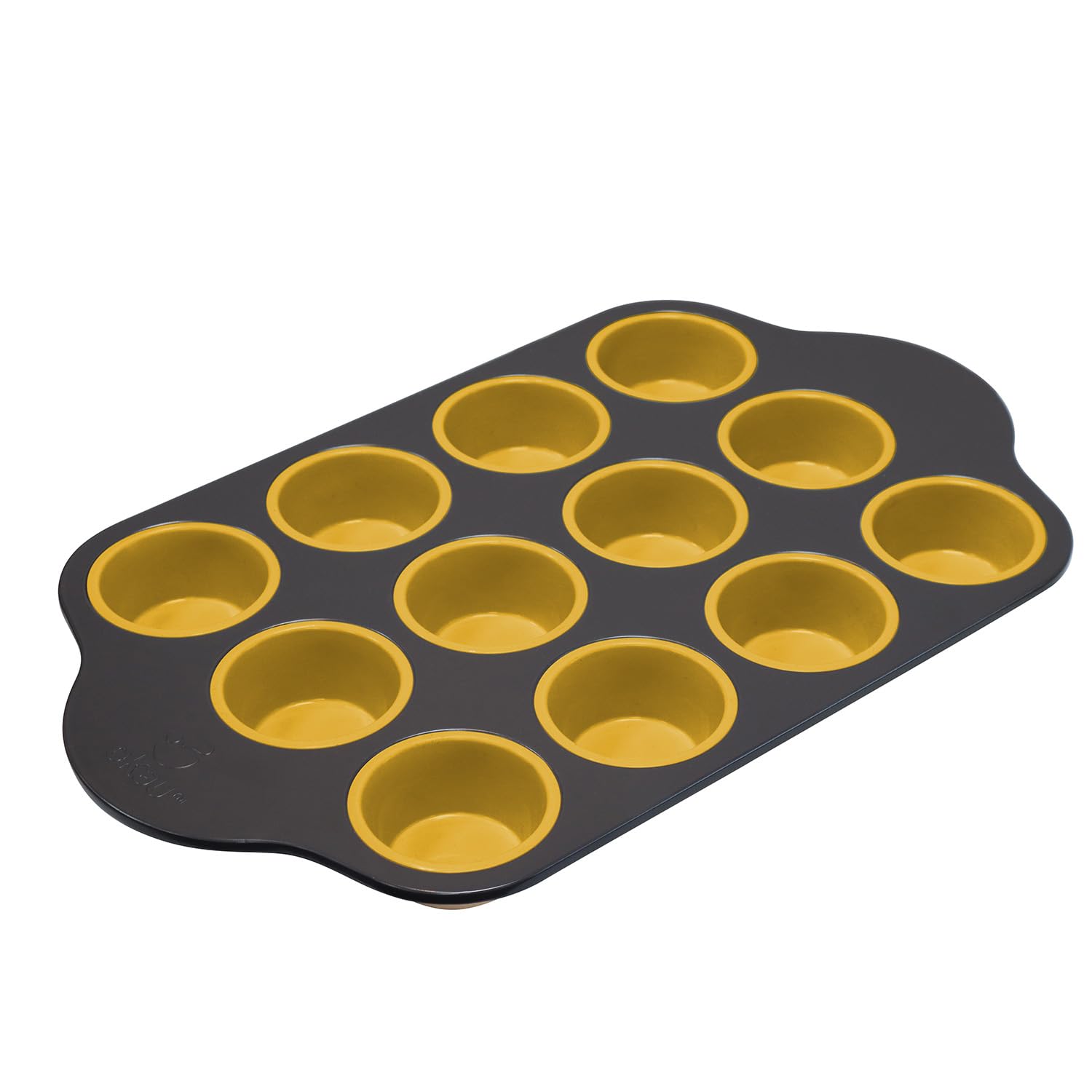 EKAU Smart Flex 12 Cup Muffin Tray - Marigold