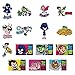 Teen Titans Go! Stickers Set of 15 (Raven and her Demon Form, Robin, Starfire, Beast Boy, Cyborg and More...)