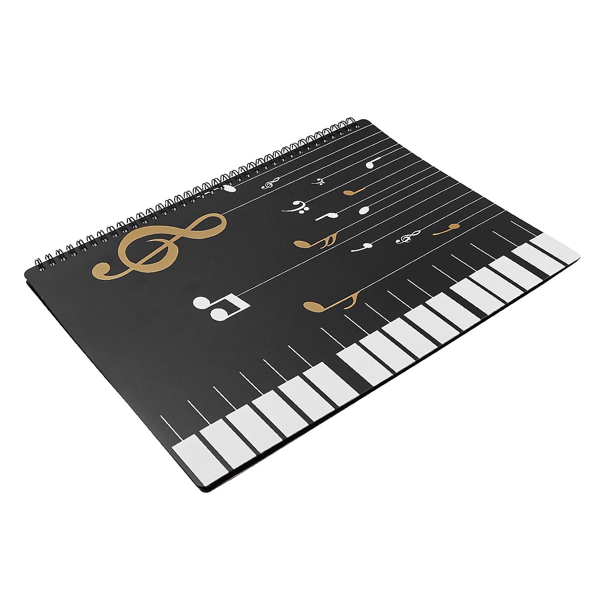 ANCLLO Sheet Music Folder Piano Music Score Folder A4 Insertion Folder 30 Pages for Musicians Band