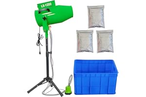 LANGXUN 1200W High Power Foam Machine, Outdoor Foam Cannon for Pool Parties, Birthday Events, Backyard Gatherings, Holiday Celebrations & Company Events