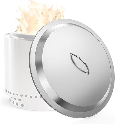 onlyfire 304 Stainless Steel Fire Pit Lid for Solo Stove 19.5"
