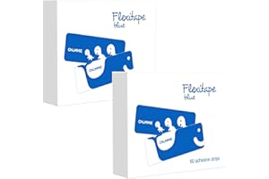 Chummie Flexitape for Premium and Elite Bedwetting Alarms, 60 Count (Pack of 2) (Blue)