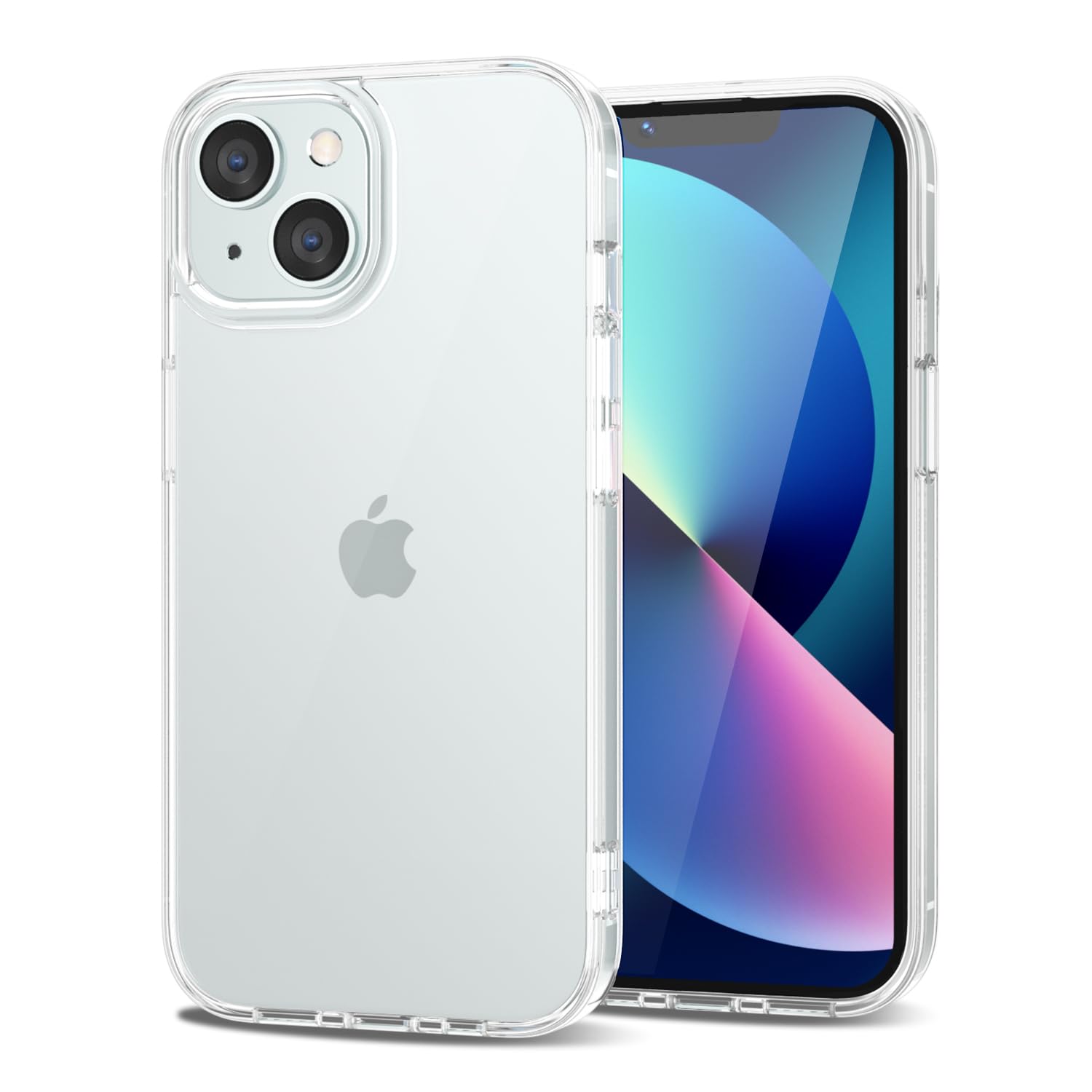 LoeoeL for iPhone 13 Case Clear, Transparent Hybrid