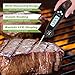 KeeKit Digital Food Thermometer, Waterproof Cooking Thermometer, Instant Read Electronic Meat Thermometer with Probe, Auto On/Off, for Kitchen Cooking, BBQ, Poultry, Grill Food [Battery Included]